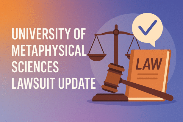 University of Metaphysical Sciences Lawsuit Update