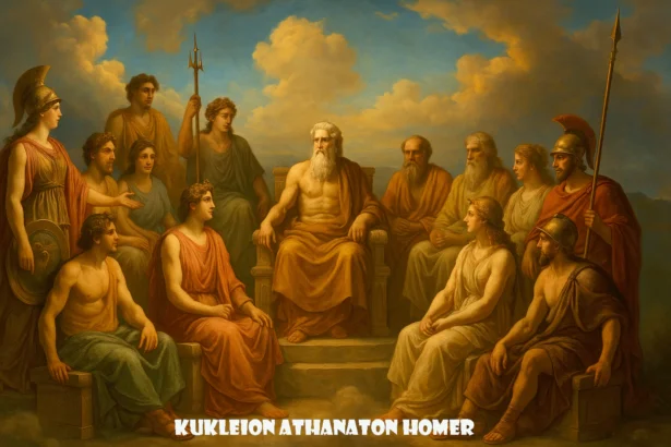 Kukleion Athanaton Homer