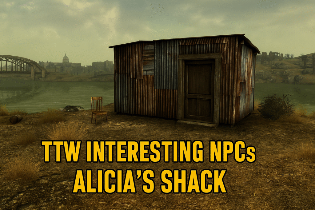 ttw interesting npcs where is alicia's shack