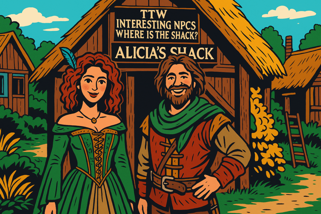 ttw interesting npcs where is alicia's shack