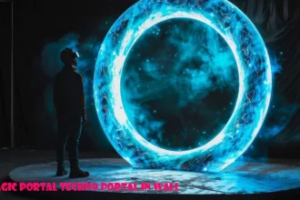 magic portal techno portal in wall