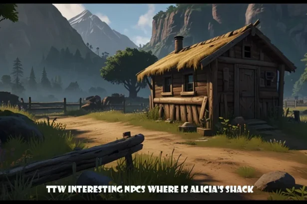 ttw interesting npcs where is alicia's shack